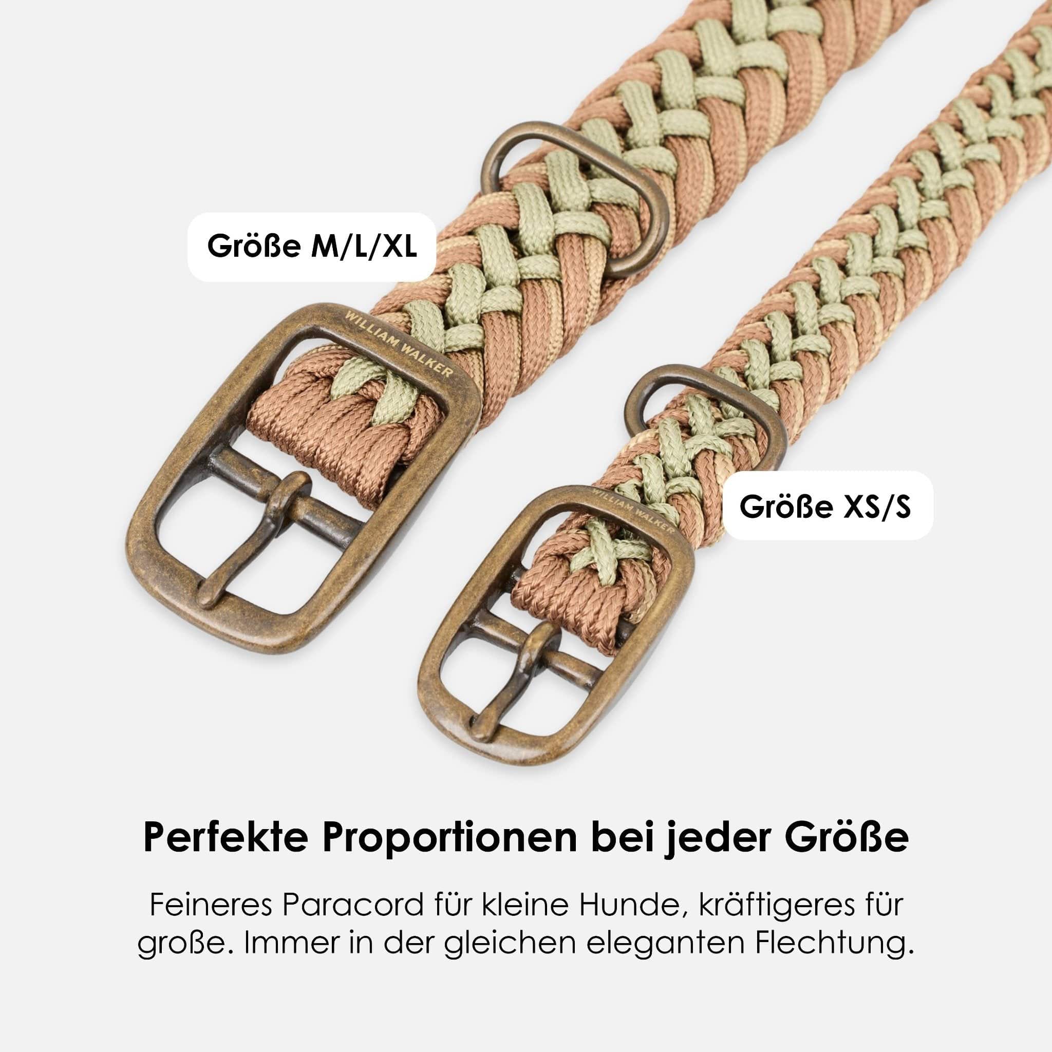 William Walker Paracord BioThane® obojek pro psa Shire // Limited