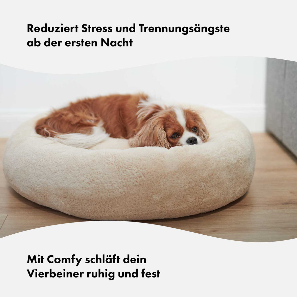 William Walker Cozy dog bed Comfy Sand (Beige)
