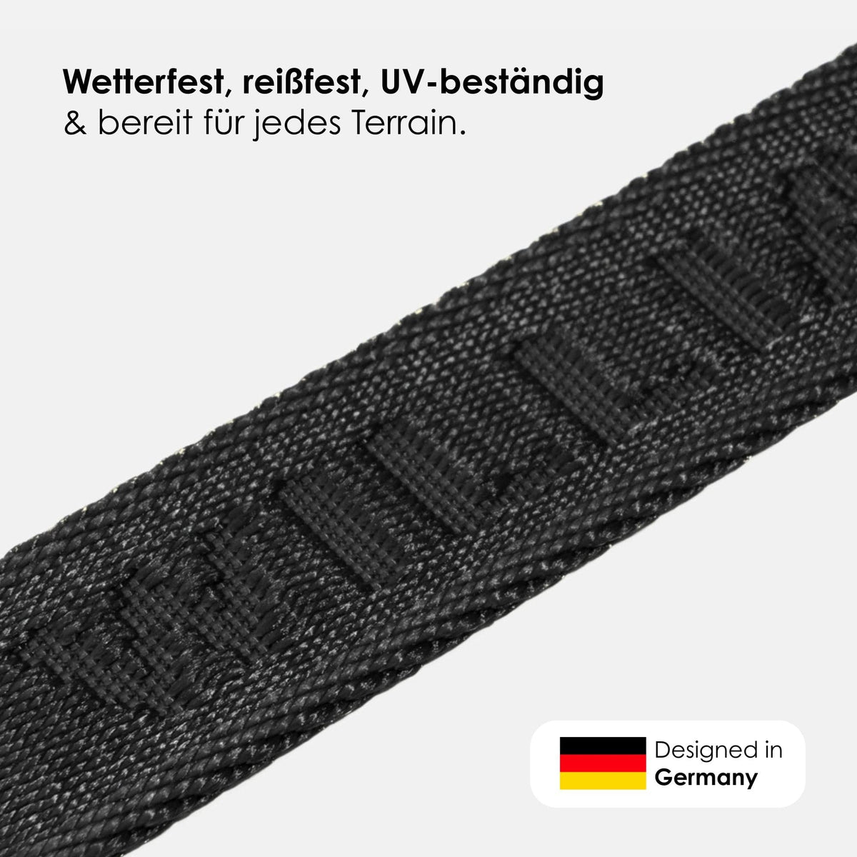 William Walker Jacquard Nylon obojek pro psa Nero