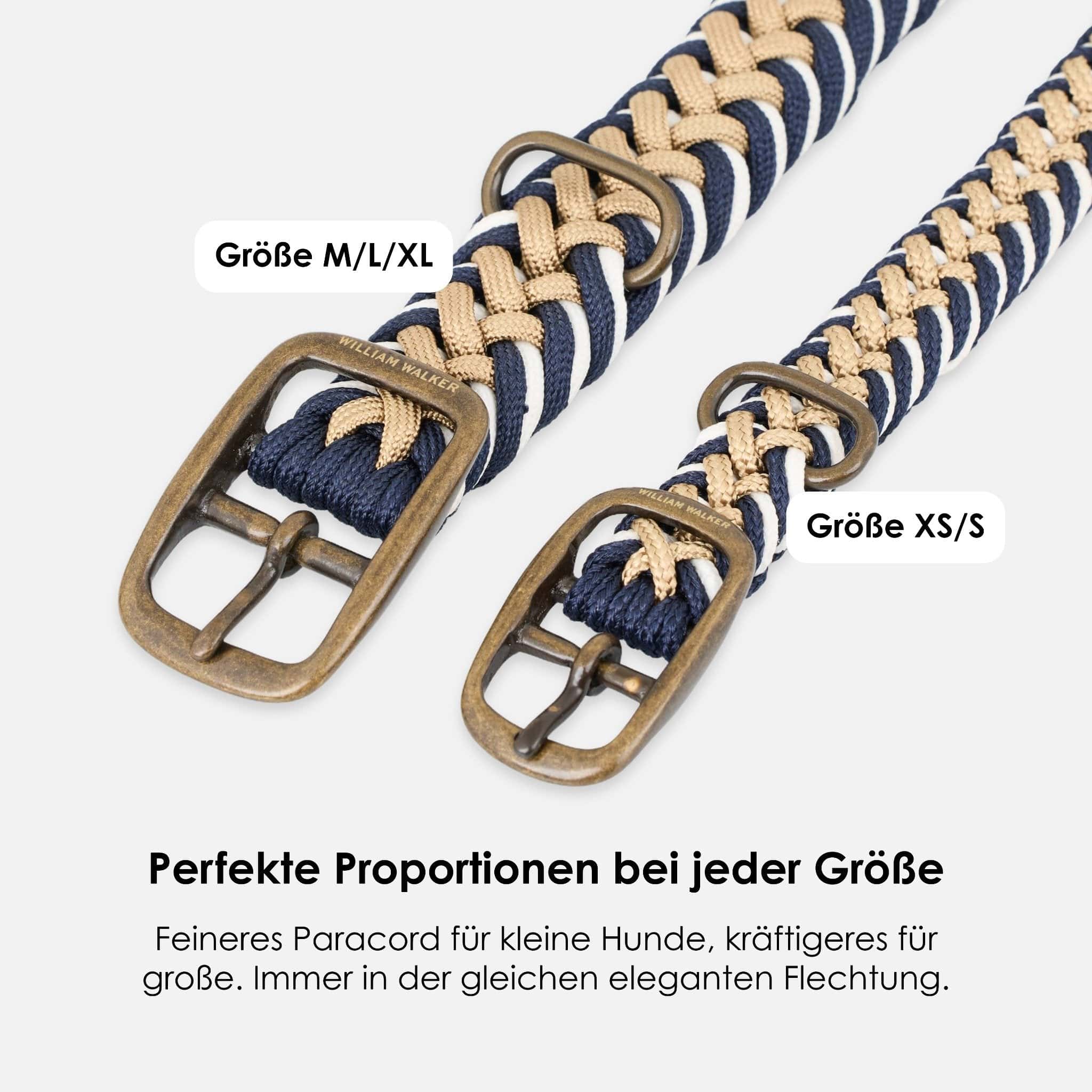 William Walker Paracord BioThane® obojek pro psa Hanseatic // Limited