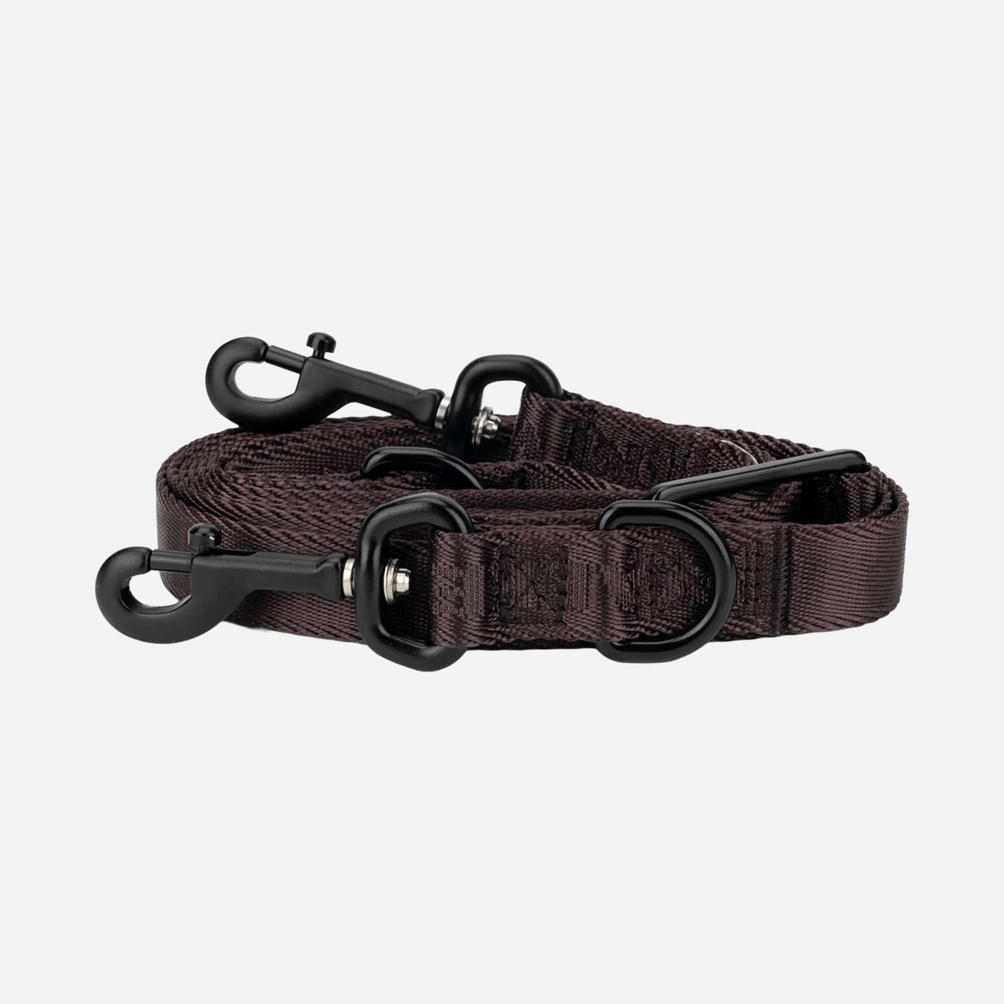 William Walker Jacquard Nylon vodítko pro psa Earth (hnědé)