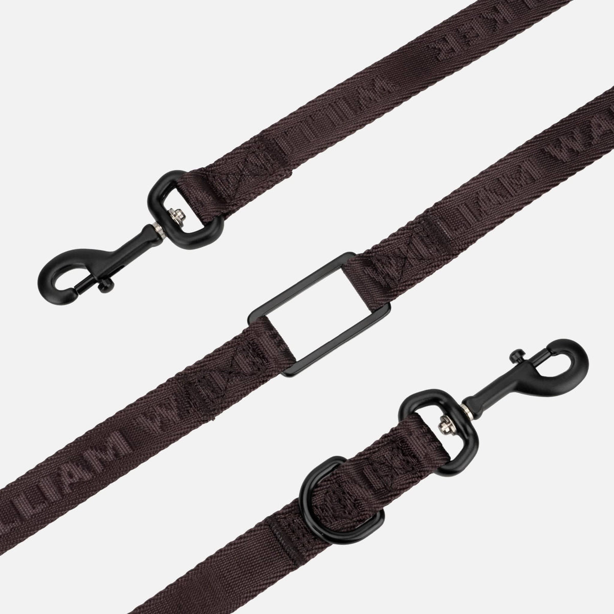 William Walker Jacquard Nylon vodítko pro psa Earth (hnědé)