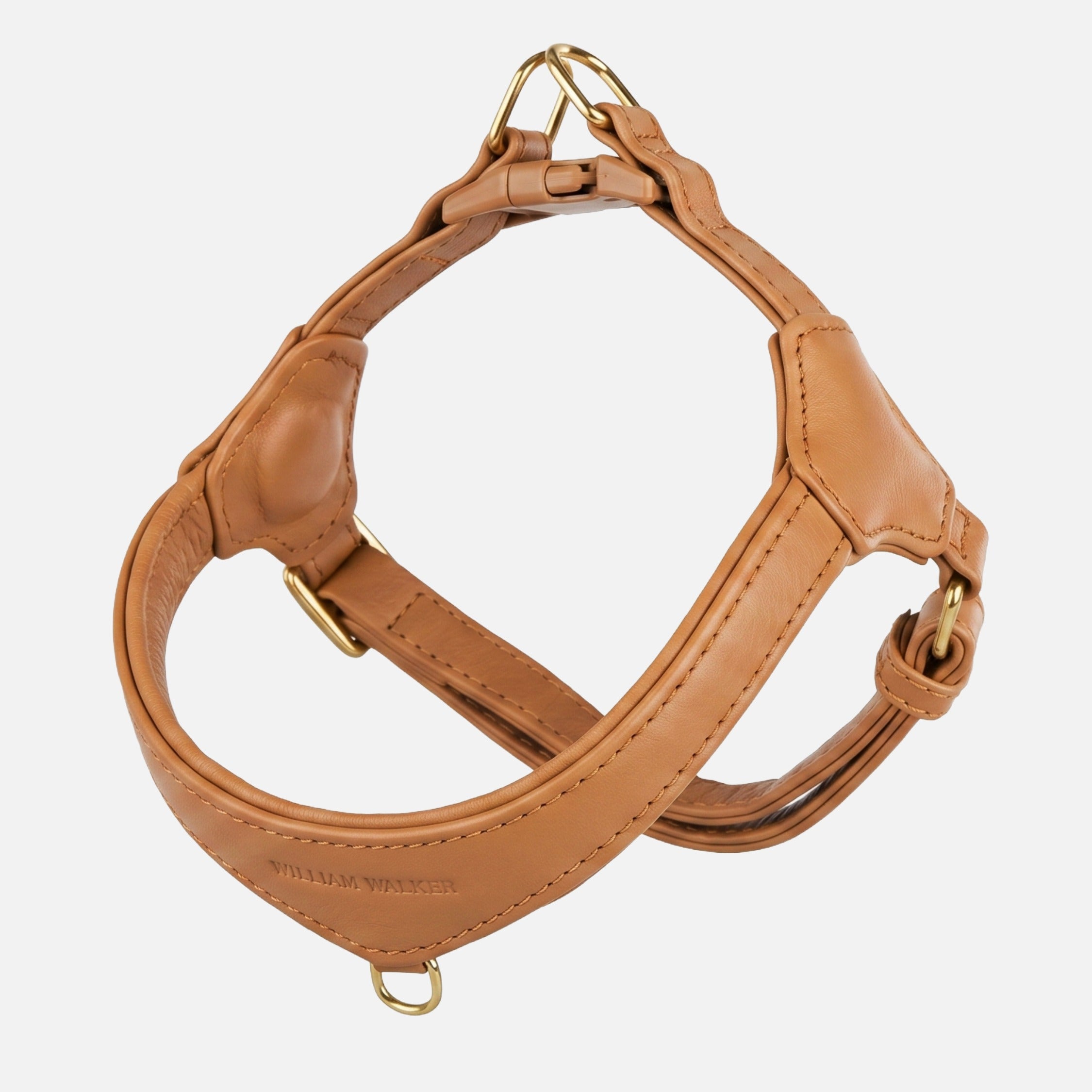 Kožený postroj Step-In Pico pro malé psy Caramel (hnědý) / 1 od William Walker