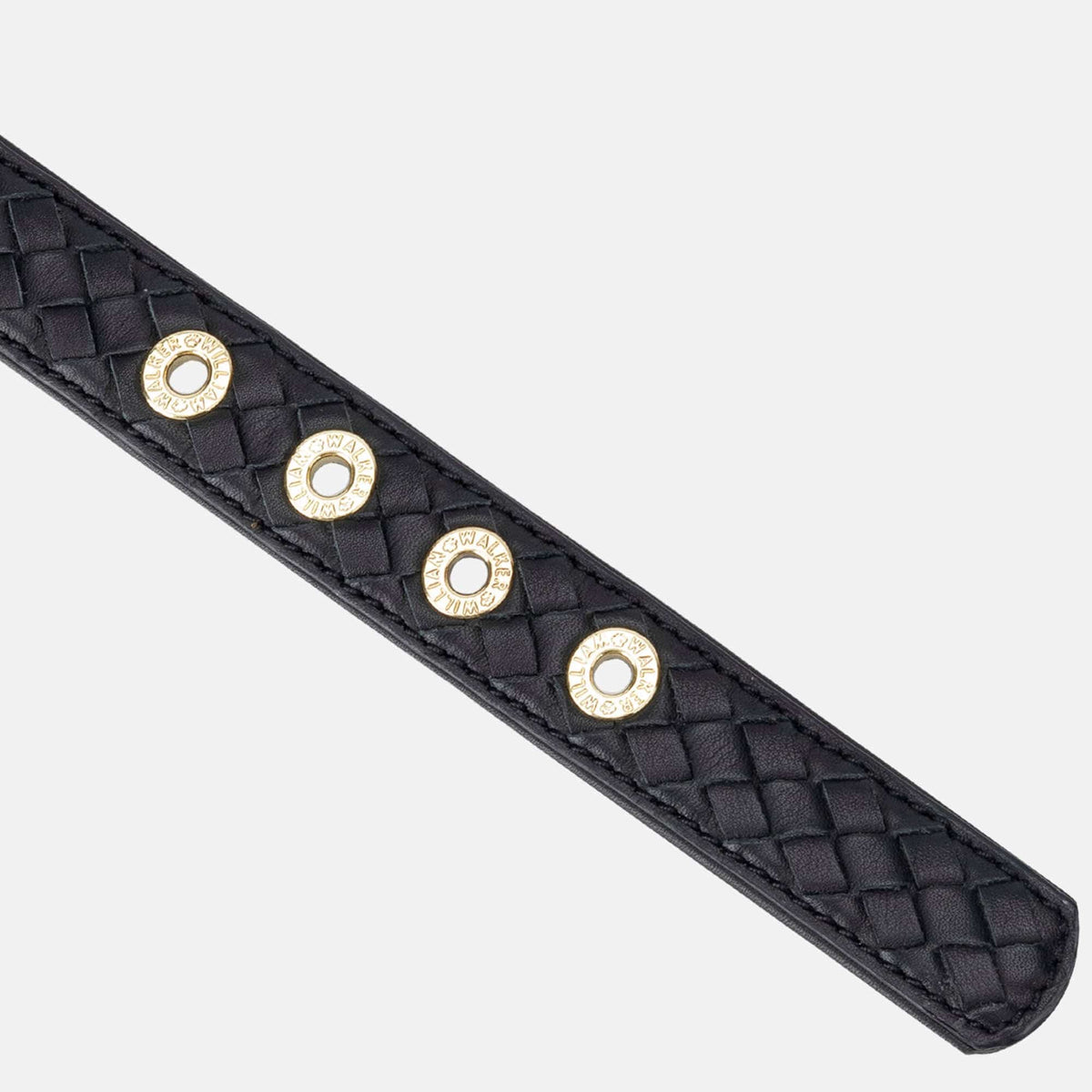 William Walker Kožený obojek pro psa Prestige Nero (Černá)