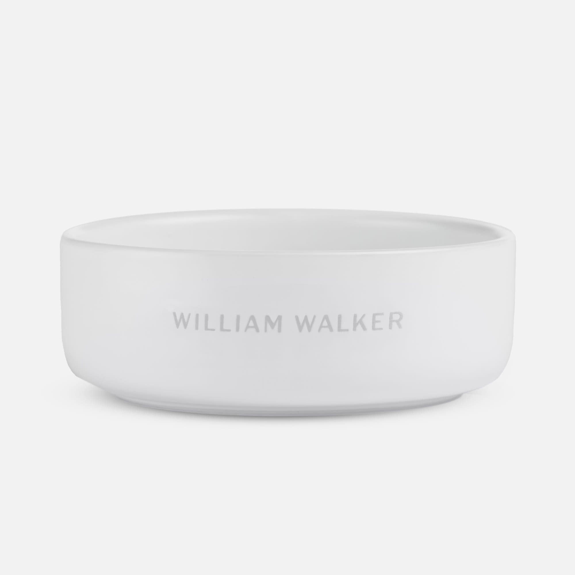 William Walker Keramická miska pro psa Pearl (bílá)