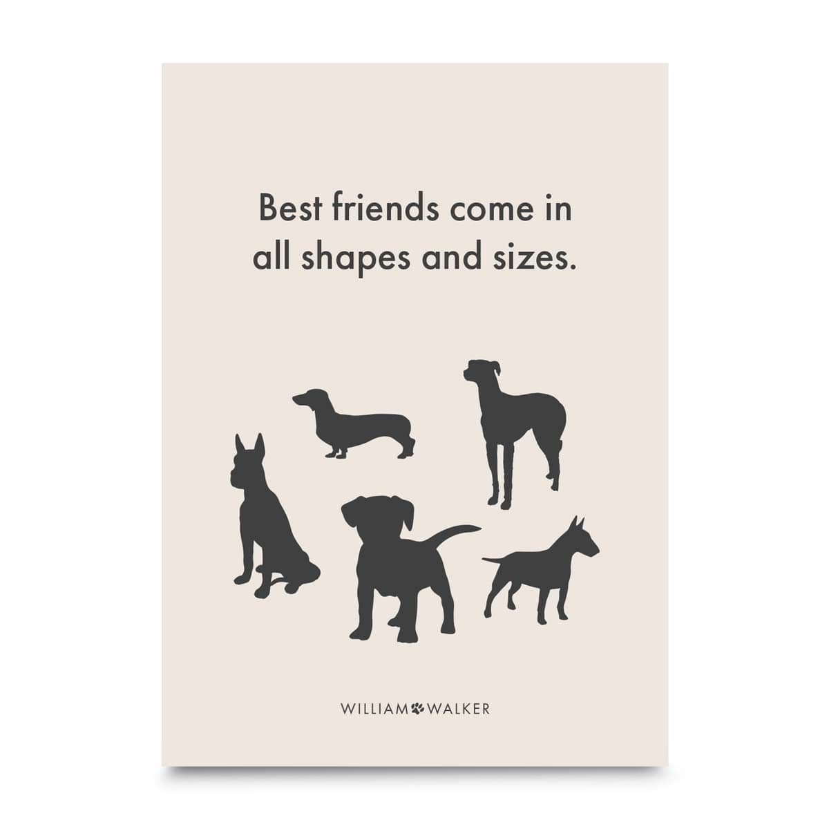 William Walker Pohlednice - Best Friends